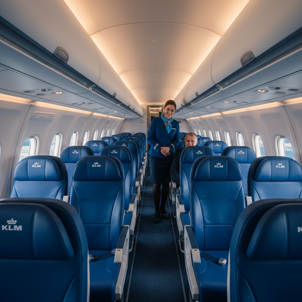 KLM Cityhopper cabin interior