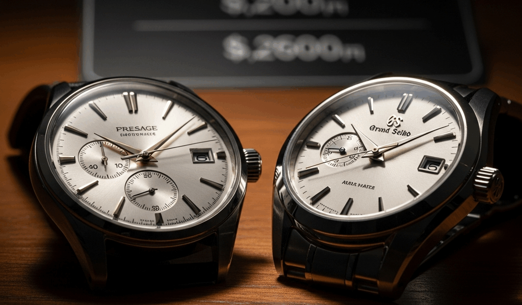 Seiko Presage vs Grand Seiko Worth the Jump