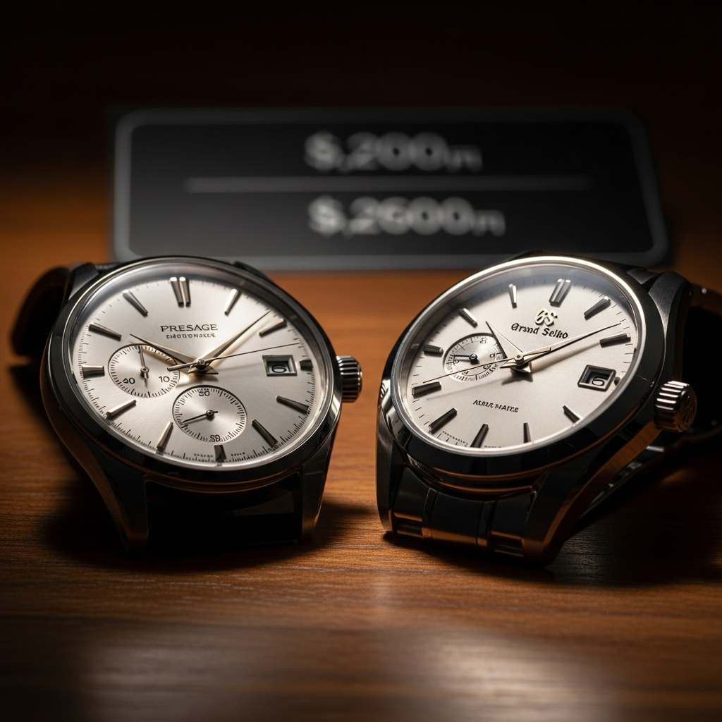 Seiko Presage vs Grand Seiko Worth the Jump